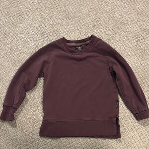 Little Bipsy Maroon Kids Sweatshirt